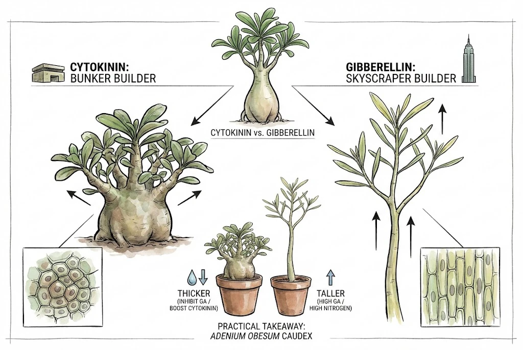 Respuestas de plántulas de Adenium obesum a reguladores del crecimiento vegetal