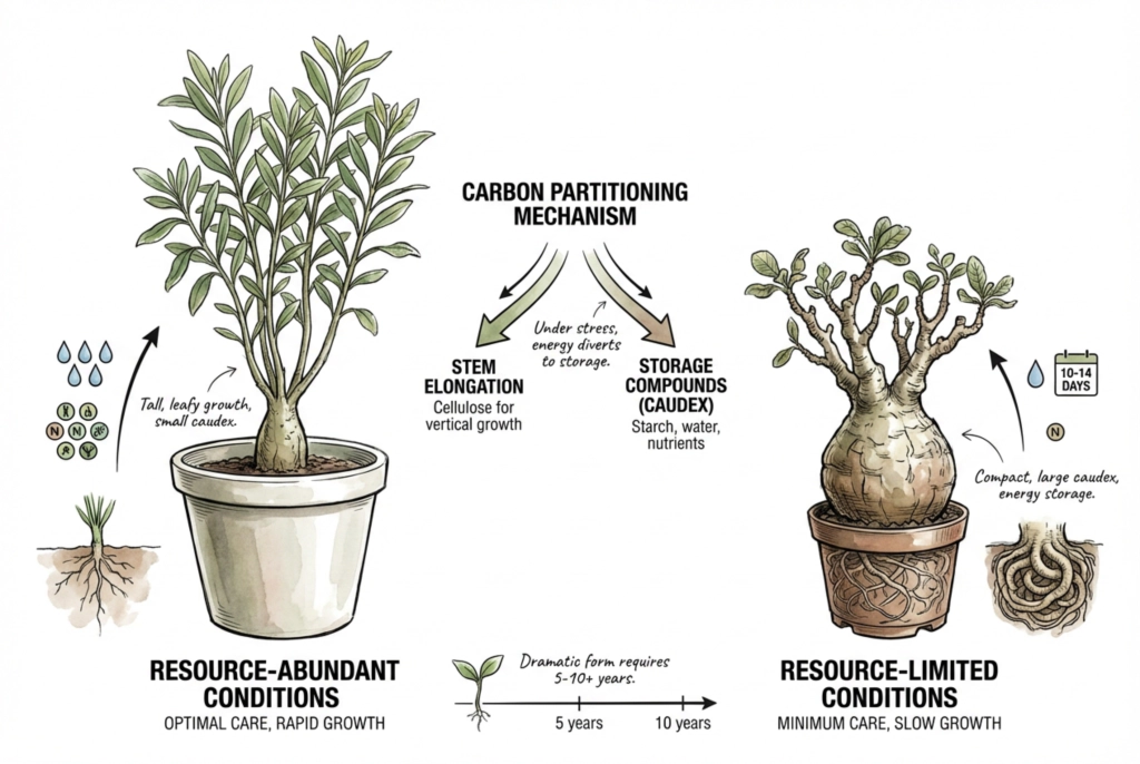 Illustration conceptuelle de conditions de croissance saines