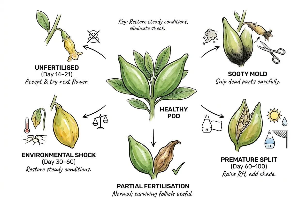 Common pod development problems and their fixes