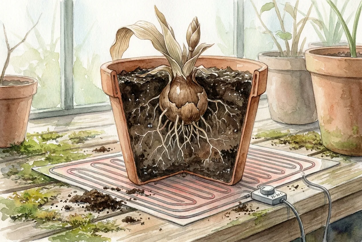 Heat Mat for Caudex Rooting: Soil-Temp Tool Chooser