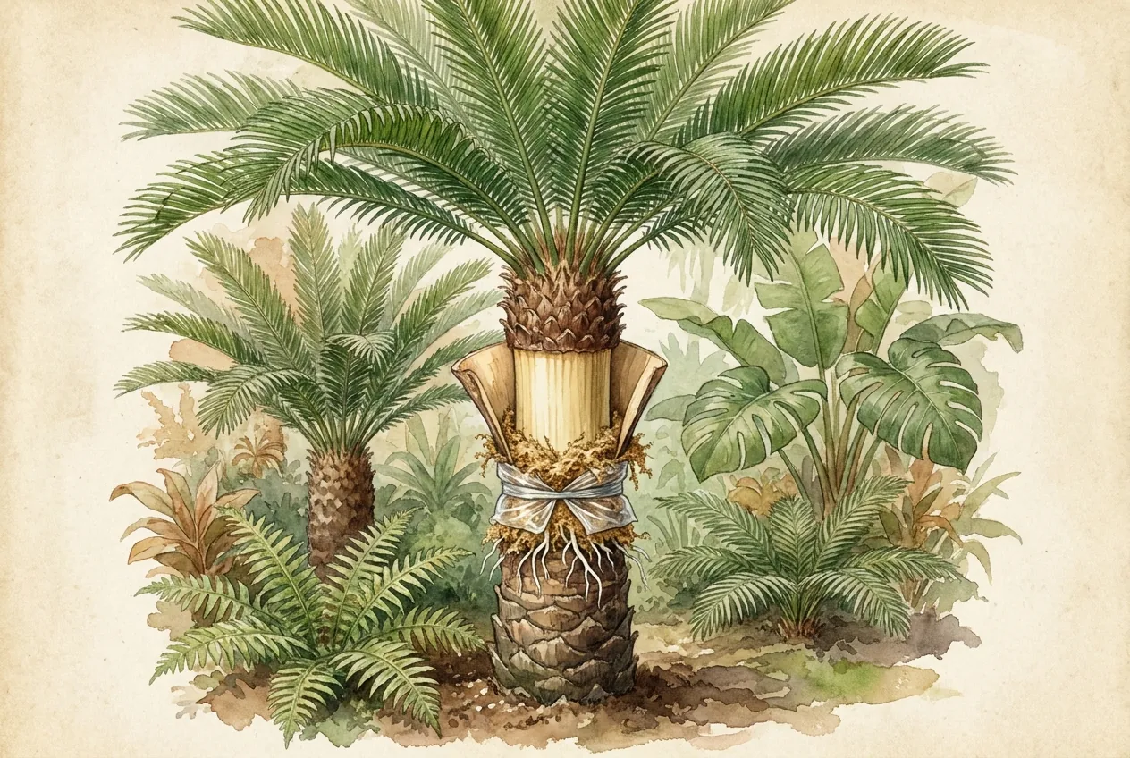 Cycas Air Layering: 2025 MDPI Protocol, 100% Rooting