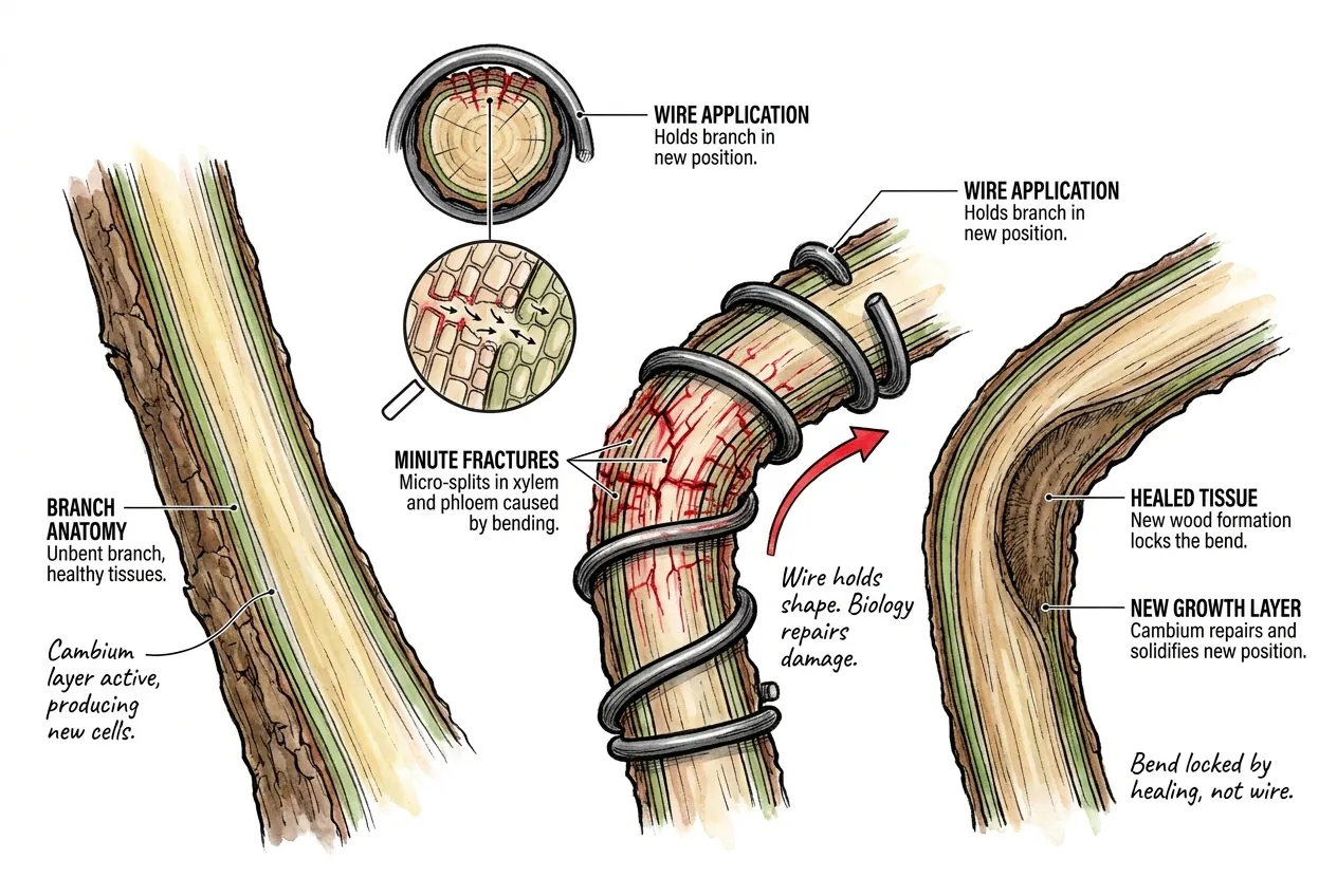 Operculicarya Decaryi Bonsai Wiring: Summer Bending Guide