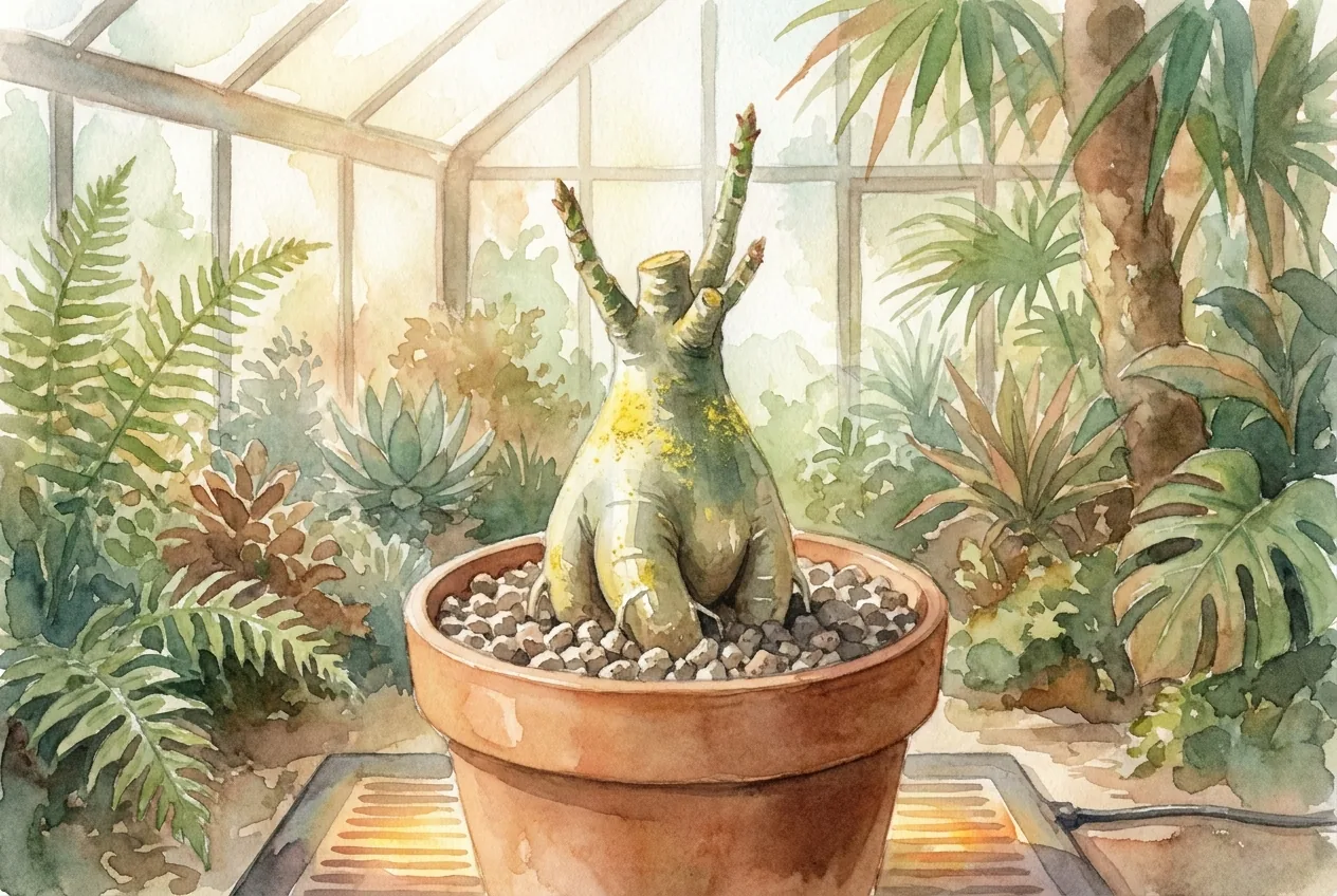 Adenium Root Rot Rescue: Diagnose Before You Cut