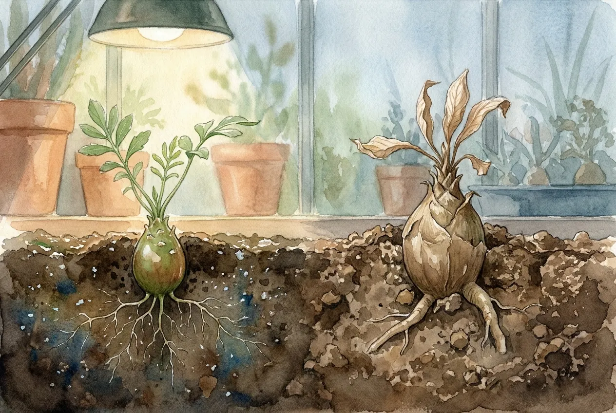 Caudex Seedlings First Winter Dormancy: Skip or Rest?