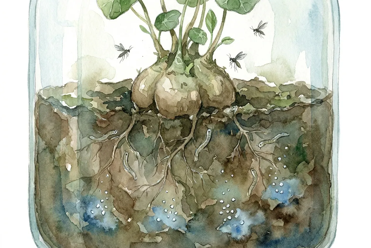Fungus Gnat Control for Caudex Plants