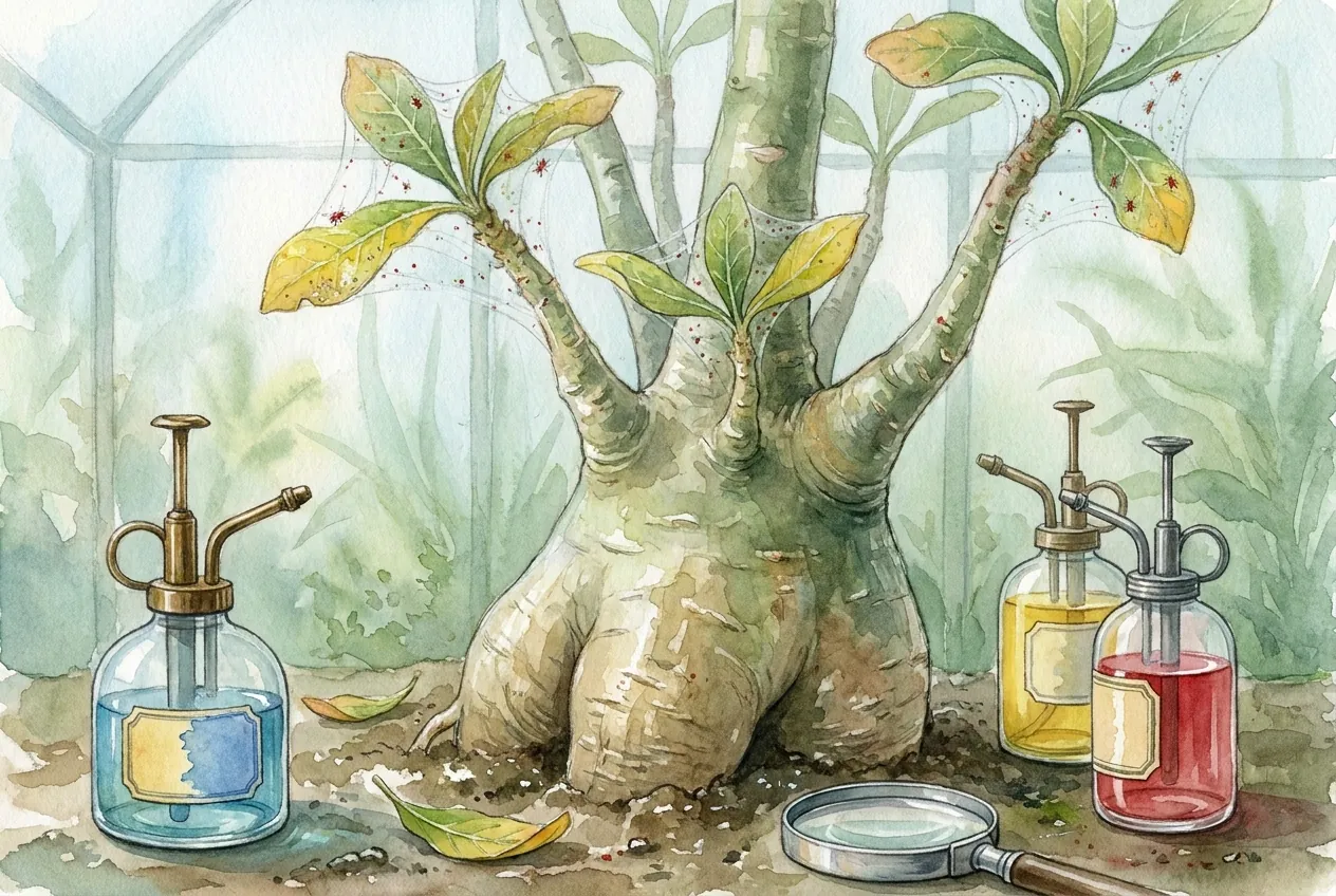 Spider Mite Treatment for Caudex: Product Chooser